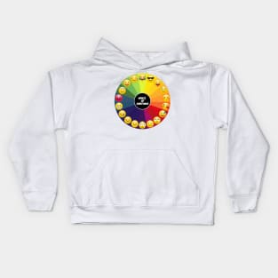 Wheel of Emotions Kids Hoodie